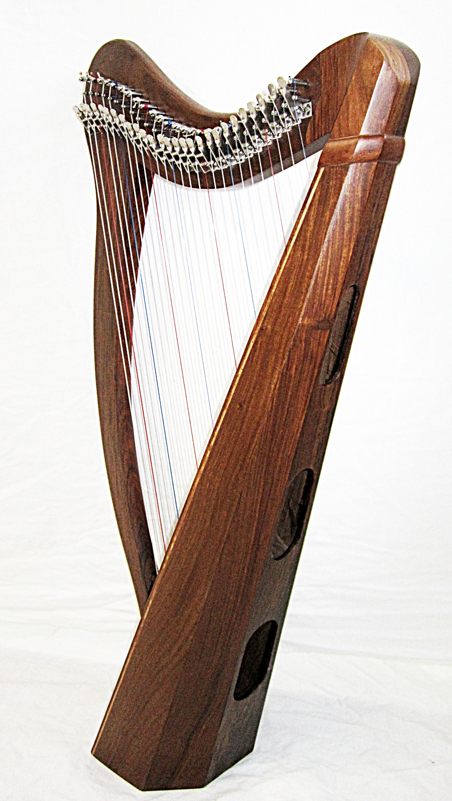 Elegante Harfe Harp 27 Saiten mit Halbtonklappen incl Tasche NEU eBay