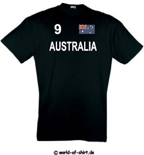 AUSTRALIEN/AUSTRALIA T-SHIRT TRIKOT LOOK &Uuml;BERGR&Ouml;SSE 3XL