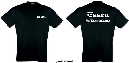 ESSEN ULTRAS/FANS KINDER T-SHIRT VON 104-164 KIDS