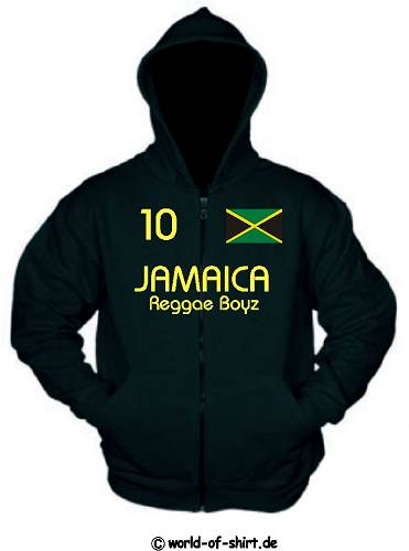 JAMAICA / JAMAIKA  KINDER KAPUZEN JACKE REGGAE BOYZ