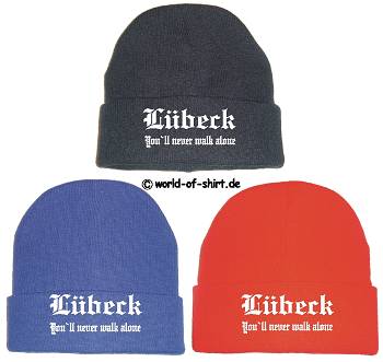 L&Uuml;BECK ULTRAS/FANS STRICKM&Uuml;TZE