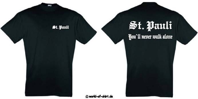 ST. PAULI ULTRAS/FANS T-SHIRT NEU V. S-XXL ANSEHEN KULT
