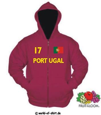PORTUGAL / PORTUGAL  KINDER KAPUZEN JACKE ALLE GR&Ouml;SSEN