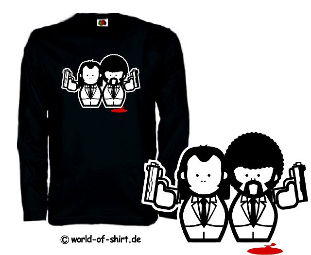 PULP FICTION LONGSLEEVE SHIRT TARANTINO KULT S-XXL DVD9