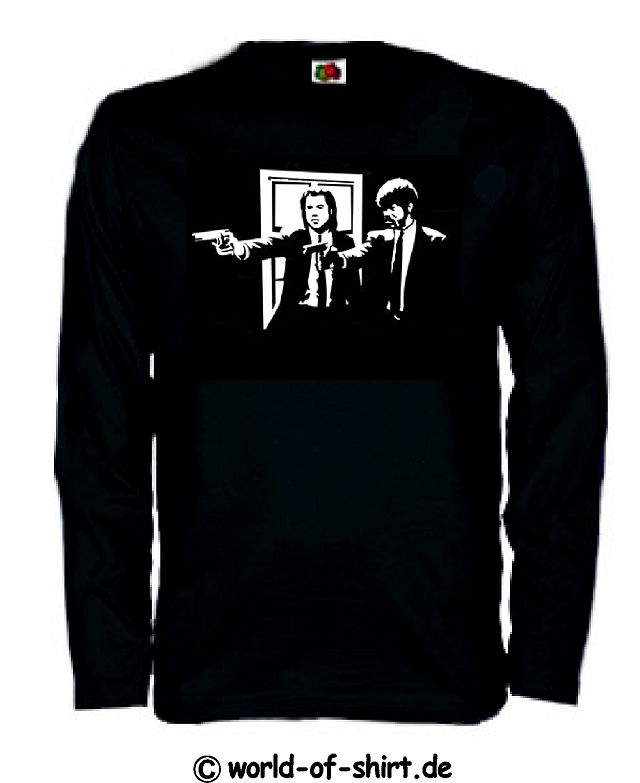 PULP FICTION LONGSLEEVE VINCENT & JULES TARANTINO 15 (S)