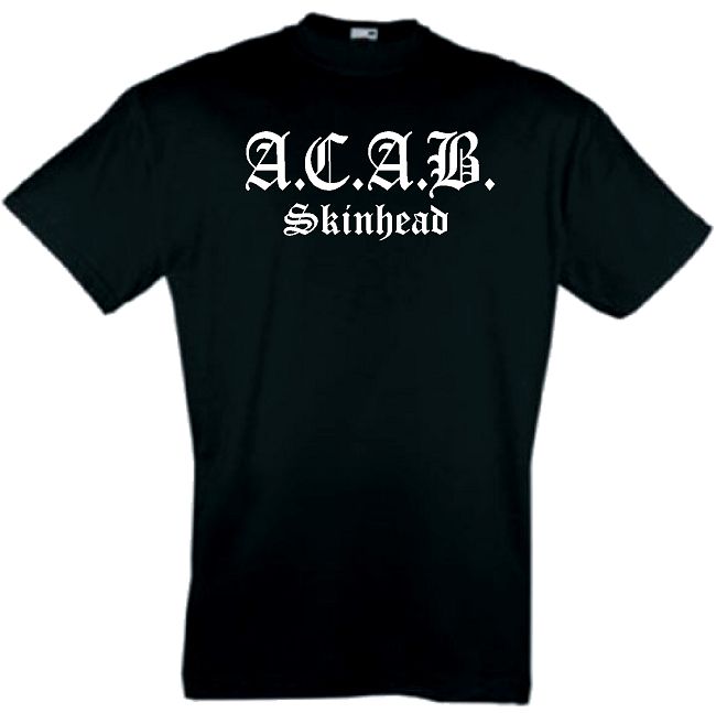 ACAB SKINHEAD T-SHIRT S-XXL NEU