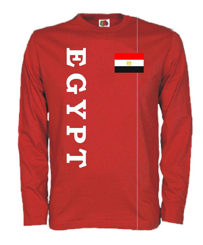 ÄGYPTEN EGYPT LONGSLEEVE T-SHIRT TRIKOT S-XXL NEU 22