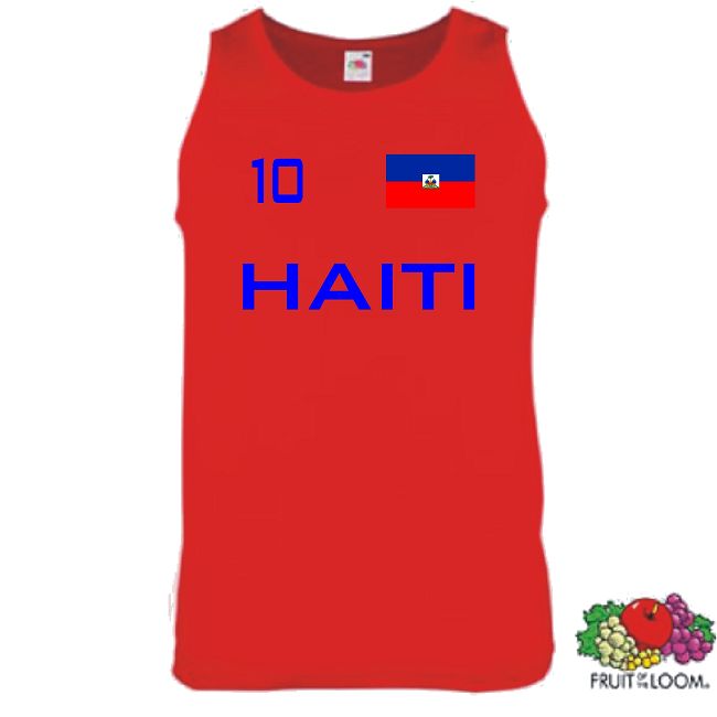HAITI TR&Auml;GER &Auml;RMELLOS T-SHIRT IM TRIKOT LOOK S-XXL 24