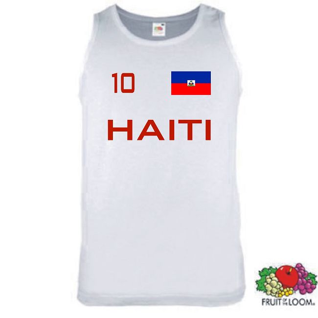 HAITI TR&Auml;GER &Auml;RMELLOS T-SHIRT IM TRIKOT LOOK S-XXL 25