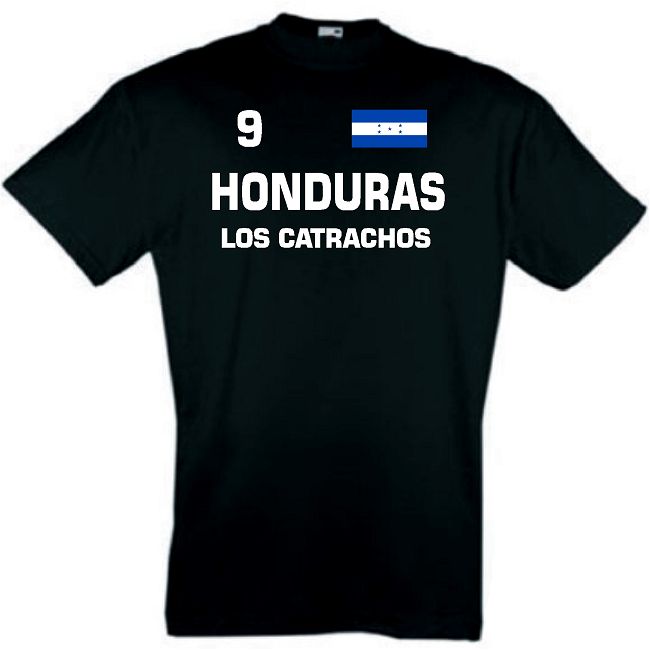 HONDURAS LOS CATRACHOS T-SHIRT TRIKOT LOOK S-XXL 1