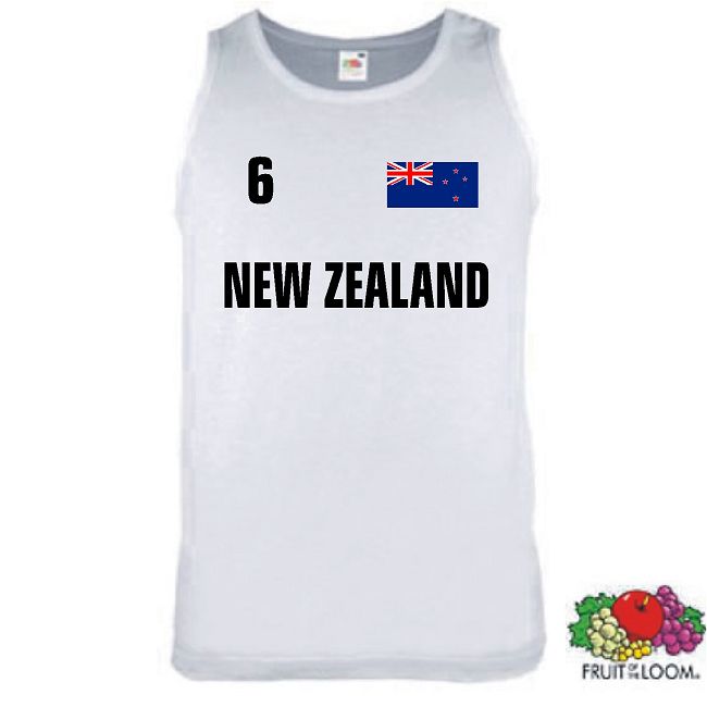 NEUSEELAND NEW ZEALAND &Auml;RMELLOS T-SHIRT TRIKOT S-XXL 35