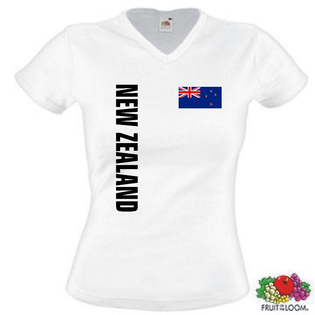 NEUSEELAND NEW ZEALAND DAMEN GIRLIE T-SHIRT XS-XXL 37