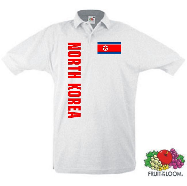 NORDKOREA NORTHKOREA POLO SHIRT TRIKOT WM 2010 S-XXL 29
