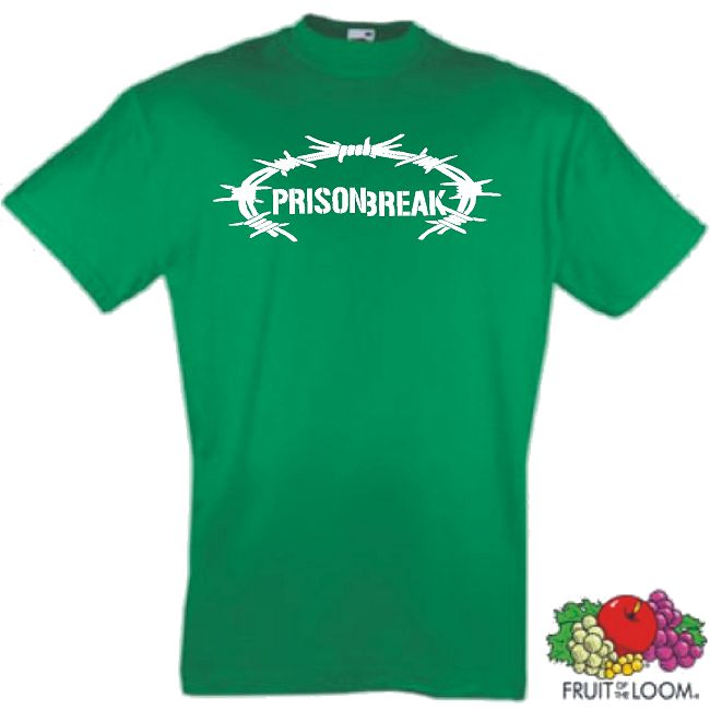 PRISON BREAK T-SHIRT SERIE STAFFEL FOX RIVER S-XXL KULT