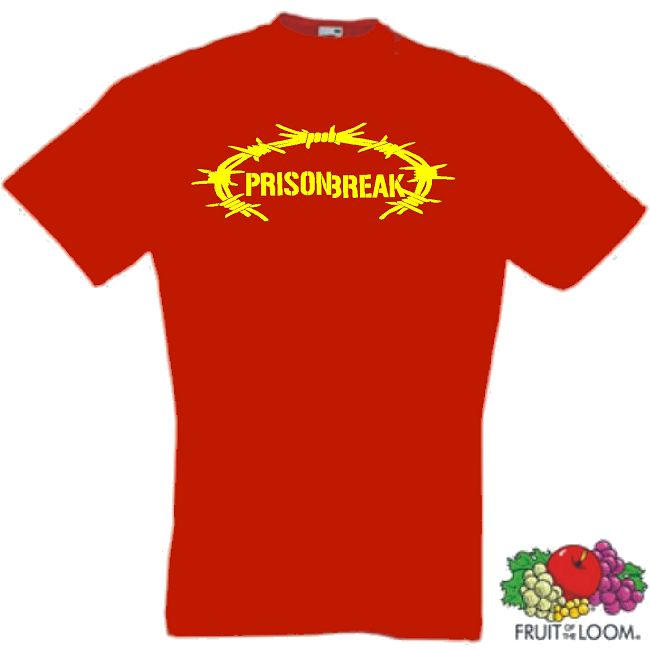 PRISON BREAK T-SHIRT SERIE STAFFEL FOX RIVER S-XXL KULT