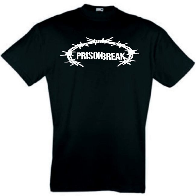 PRISON BREAK T-SHIRT SERIE DVD STAFFEL FOX RIVER S-XXL