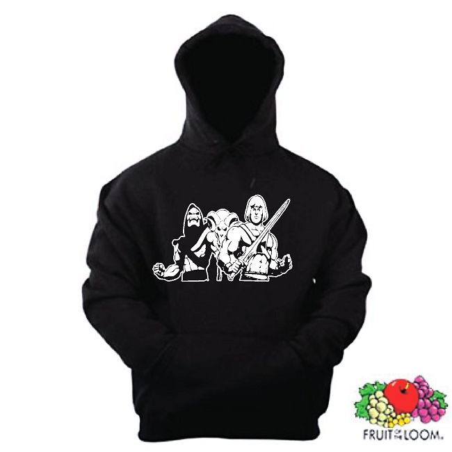 SKELETOR HE MAN KAPUZENSWEAT HOODIE MASTER OF UNIVERSE