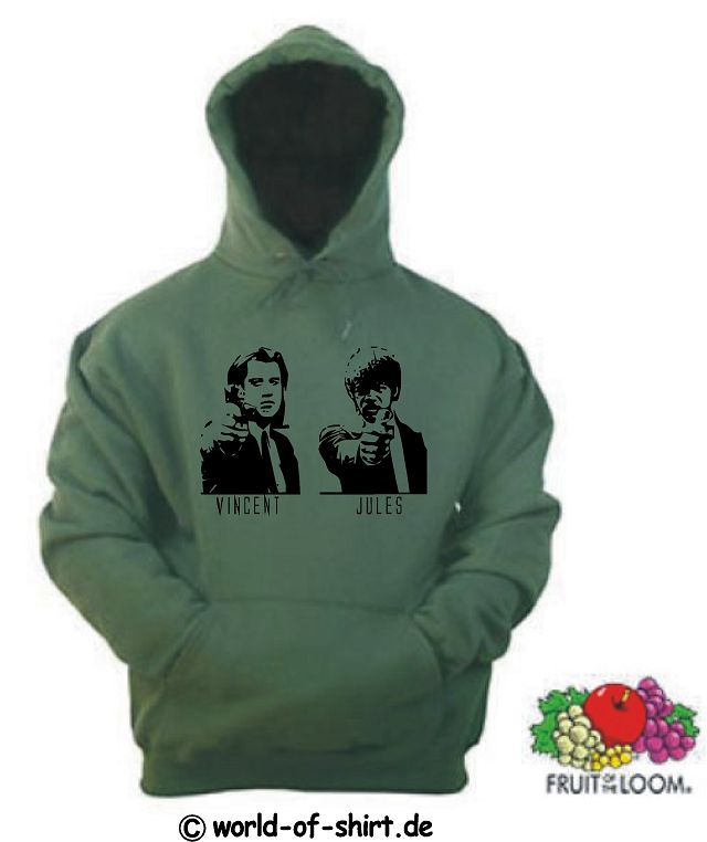 PULP FICTION KAPUZENSWEAT VINCENT JULES TARANTINO 10