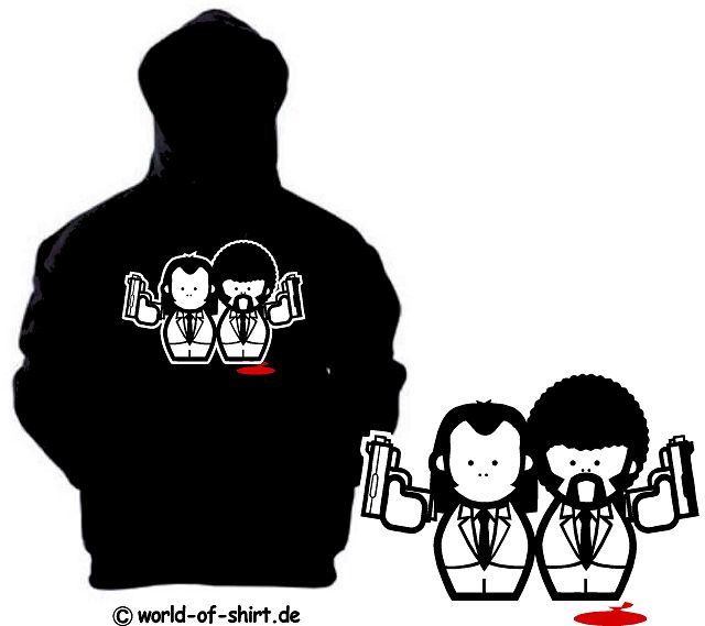 PULP FICTION KAPUZENSWEAT TARANTINO KULT S-XXL DVD 8
