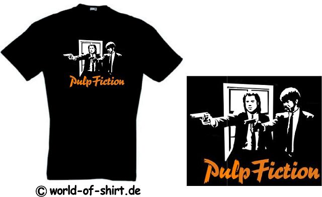 PULP FICTION T-SHIRT VINCENT & JULES TARANTINO NEU 20(S)