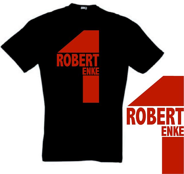 ROBERT ENKE EHREN T-SHIRT TRIKOT HANNOVER 96 S-XXL