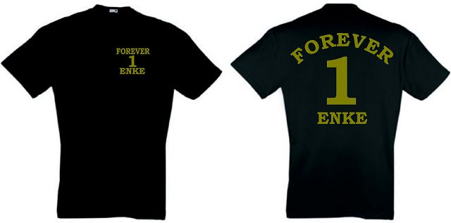 ROBERT ENKE EHREN T-SHIRT TRIKOT HANNOVER 96 FOREVER 1g