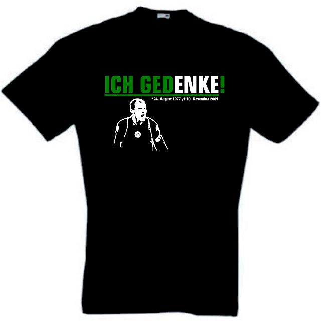 ROBERT ENKE T-SHIRT TRIKOT HANNOVER 96 IN GEDENKEN
