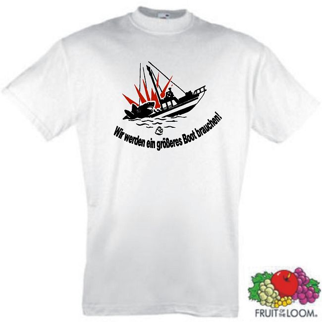 DER WEISSE HAI JAW T-SHIRT SPIELBERG 1 2 3 4 DVD KULT 8