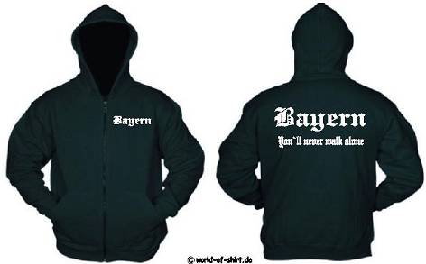 BAYERN ULTRAS/FANS KAPUZEN JACKE S-XXL