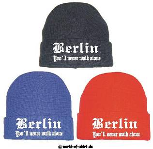 BERLIN ULTRAS/FANS STRICKM&Uuml;TZE NEU TOP QUALIT&Auml;T