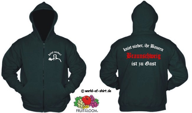 BRAUNSCHWEIG ULTRA KNIET NIEDER IHR BAUERN KAPUZENJACKE