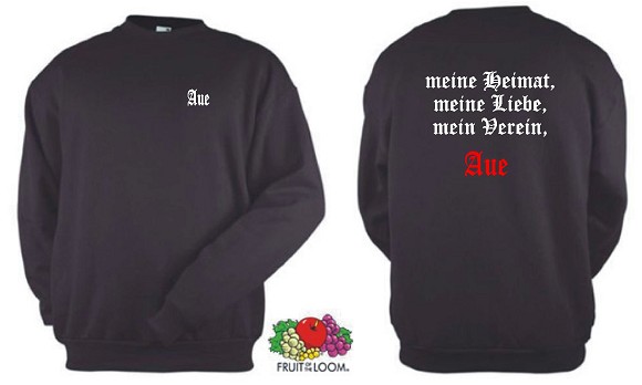 ERZGEBIRGE AUE MEINE HEIMAT ULTRAS SWEATSHIRT S-XXL