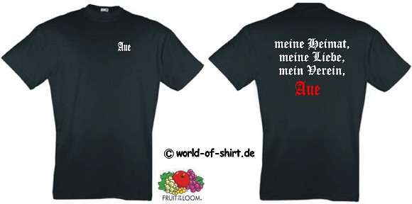 ERZGEBIRGE AUE MEINE HEIMAT MEIN VEREIN ULTRAS T-SHIRT