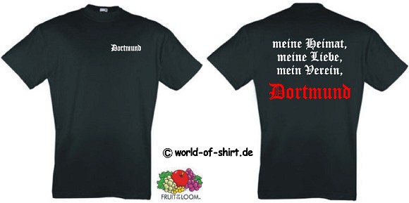 DORTMUND MEINE HEIMAT MEIN VEREIN ULTRAS T-SHIRT