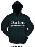 AALEN ULTRAS/FANS KAPUZEN JACKE VORNE BEDRUCKT