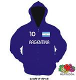 ARGENTINIEN / ARGENTINA KAPUZEN JACKE TOP QUALITÄT