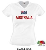AUSTRALIEN / AUSTRALIA SEXY GIRLIE SHIRT VON XS-XXL (Sweiss)