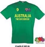 AUSTRALIEN/AUSTRALIA T-SHIRT THE SOCCEROOS V.S-XXL grün