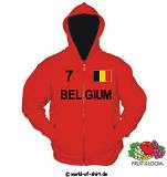 BELGIEN / BELGIUM KAPUZEN JACKE TOP QUALITÄT