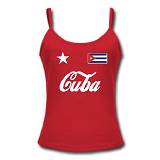 CUBA LIBRE/KUBA SEXY SPAGHETTI TRÄGER TOP v. XS-XL