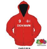 DÄNEMARK / DENMARK KAPUZEN JACKE TOP QUALITÄT