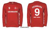 DÄNEMARK / DENMARK LONGSLEEVE INKL. WUNSCHNAME & NUMMER