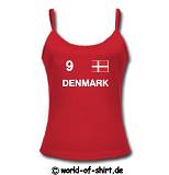 DÄNEMARK / DENMARK SPAGHETTI TRÄGER TOP v. XS-XL