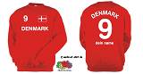 DÄNEMARK / DENMARK KINDER SWEATSHIRT INKL. WUNSCHDRUCK
