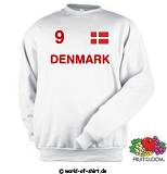 DÄNEMARK / DENMARK SWEATSHIRT IN ÜBERGRÖSSE 3XL / XXXL