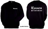 ESSEN ULTRAS/FANS SWEATSHIRT 3XL ÜBERGRÖSSE