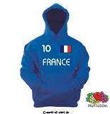 FRANKREICH / FRANCE KAPUZENSWEAT TOP QUALITÄT