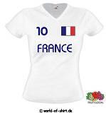 FRANKREICH / FRANCE SEXY GIRLIE SHIRT VON XS-XXL