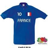 FRANKREICH / FRANCE POLO SHIRT BLAU VON S-XXL(Mroyal)