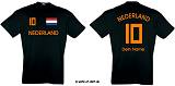 NIEDERLANDE / HOLLAND T-SHIRT TRIKOT LOOK ÜBERGR. 3XL
